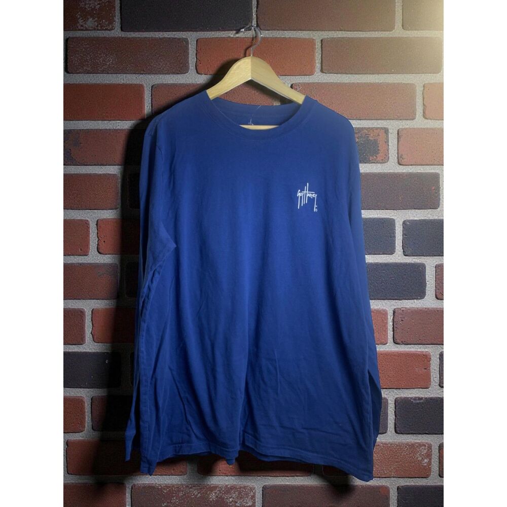 Guy Harvey Long Sleeve “Grand Slam” Fishing Tee (Men’s XXL)
